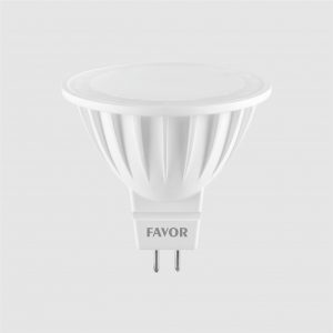 Bec LED FAVOR MR16 5W   GU5.3  4000K    25819