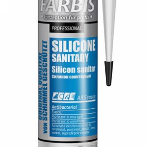 Silicon Sanitar Alb Farbis 280ml