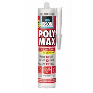 Adeziv Bison Max MS Polimer transparent 300gr.   5.40