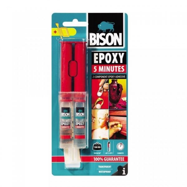 Adeziv rapid BisonEpoxy 2x12ml 1.21