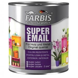 Vopsea  Super Farbis 0.7 L   super alb mat