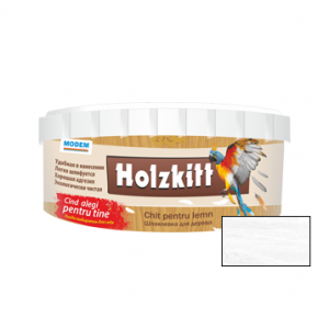 Chit p/u lemn HOLTZKITT 0.4 kg Alb