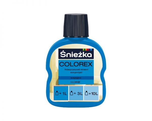 Colorant COLOREX (Sniezka) 0,1 L 52