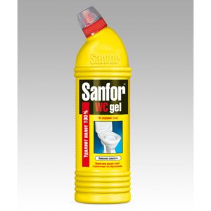 Dezinfectant WC gel Sanfor 750 ml lemon