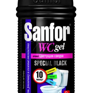 Dezinfectant WC gel Sanfor Special Black 750ml
