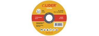 Disc 125*1.2*22.2 mm extra p/u otel Lider 310124
