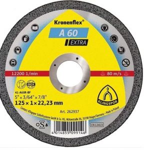 Disc A46 extra 125x1.6 - 18.18