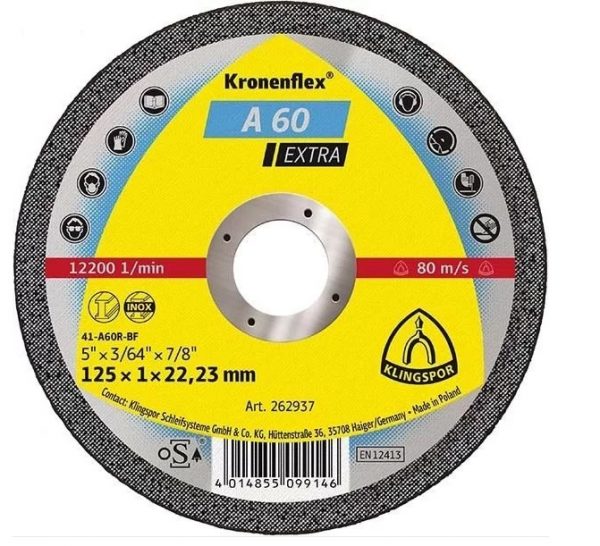Disc A60 EXTRA 115x1x22.23 Klinspor