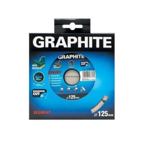 Disc cu diamant Graphite segment 125 mm  3650