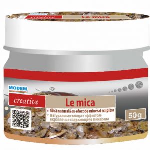 Mica naturala ,,creative Le Mica" argint 50gr