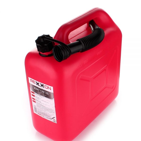 Canistra combustibil din plastic REXXON 10L, 1-01-2-1-0