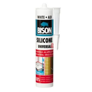 Silicon Universal alb 280ml 8.32