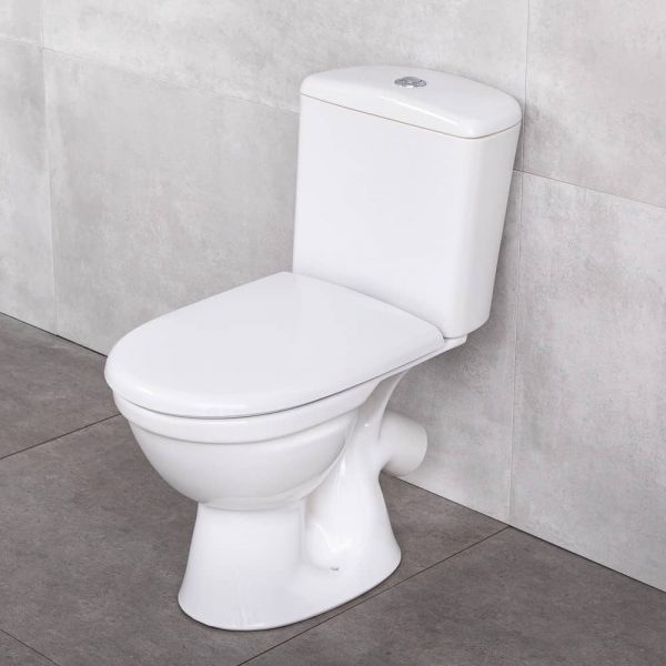 Vas de WC Merida Cersanit+Capac WC  80570/80568