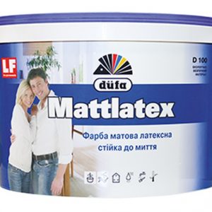 Vopsea  MATTLATEX latex lavabila 1.4 kg  DUFA D-100