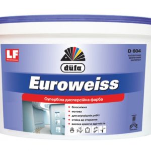 Vopsea dispersiva EUROWEISS D604 10L DUFA