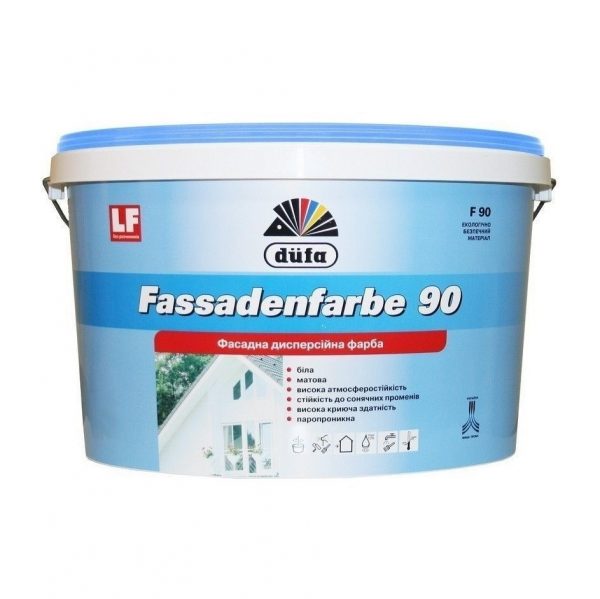 Vopsea DUFA Fassadenfarbe 10 L F-90 p/u fatade