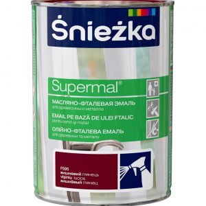 Vopsea email "Supermal" Sniezka 0,8 l F595 visina