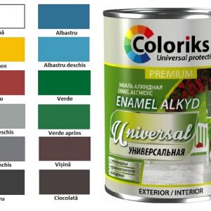 Vopsea Email alc PREMIUM Universal Coloriks 2,7 kg VERDE