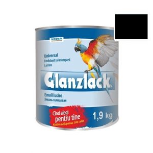 Vopsea email alchid lucios GlanzLach 2.6kg (negru)