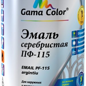 Vopsea Email PF-115 (argintie) 0.7 kg Gama Color