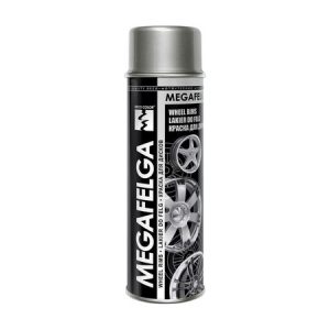Vopsea spray  (p/u disc)  argintiu MEGAFELGA 500ml/22541/