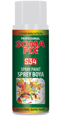 Vopsea spray  Somafix Paints 400ml ALB