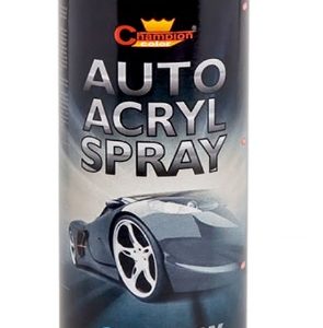 Vopsea spray CHAMPION  AUTOACRYL alb lucios 500ml