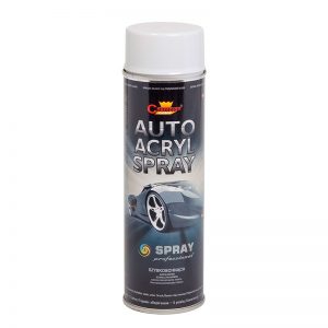 Vopsea spray CHAMPION  AUTOACRYL alb mat 500ml