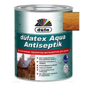 DUFATEXAQUA  lazura aqua decorativa pru lemn   stejar   2.5l