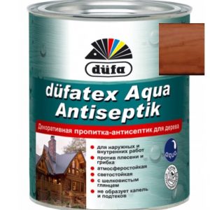 DUFATEXAQUA  lazura aqua decorativa pru lemn  mahon   0.75l