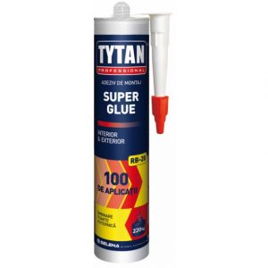 Cui lichid Tytan RB-20 Super Glue (bej)12