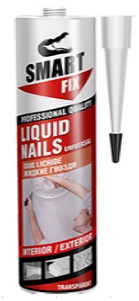 Adeziv de montaj  alb lichid nails white smart fix  260 ml  32141010