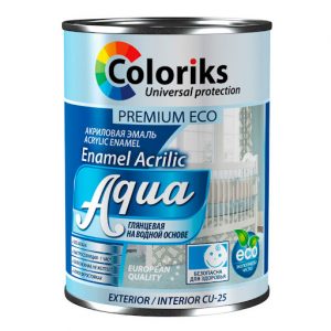 Vopsea Email hidrosolubila  Coloriks 0,9 kg Alb 320910000