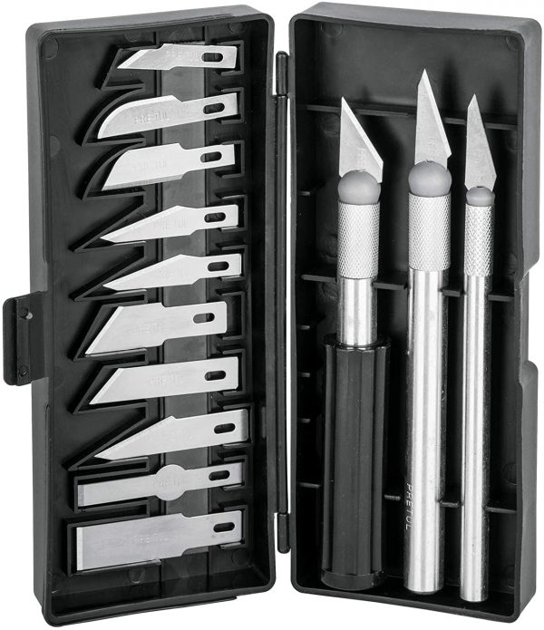 Set de cutite de precizie 13 buc 22409