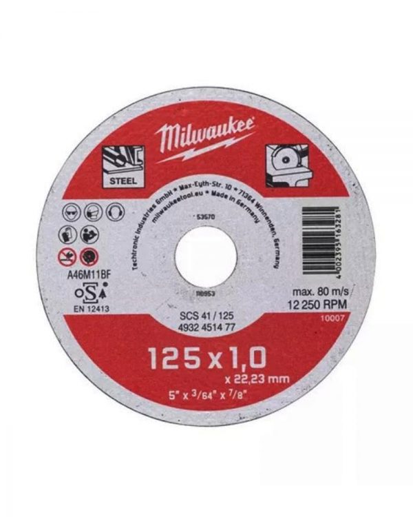 Disc  abraziv   125*1mm  WCS41    25315