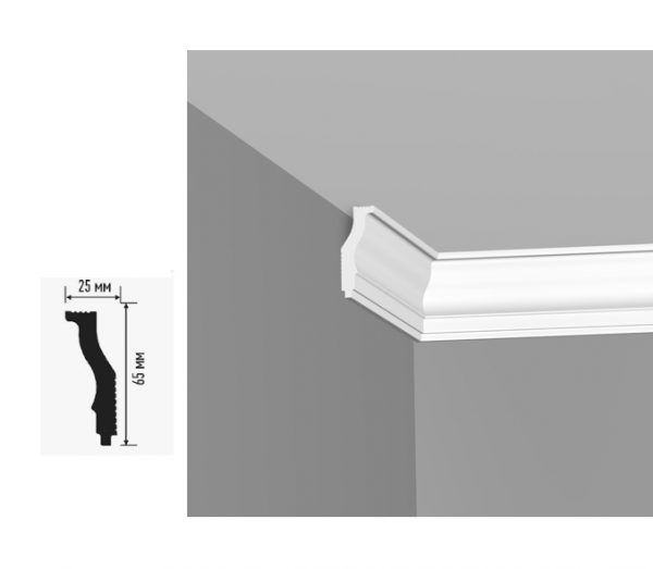 Plinta din polisteren Plintex O25/65 SC (63)