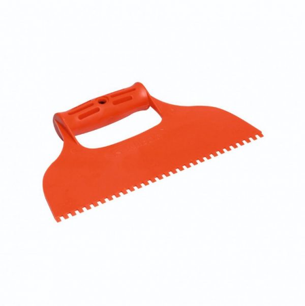 Spaclu din plastic 235mm zimtat 4*6