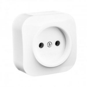 Priza  ordinara  alba  Horoz  71494