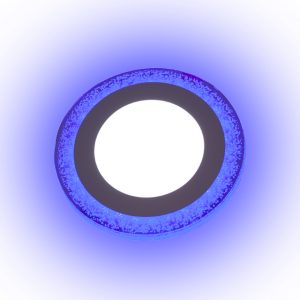 Spot Led rotund incorp DPL2 18+6W WHITE+BLUE  0074177