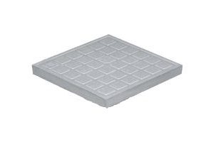 Capac pu cutia COMPACT PVC 200x200  gri