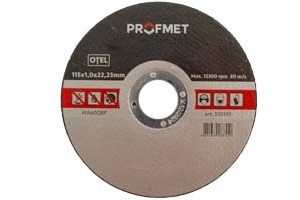 Disc 125x1.0x22.2mm pentru Otel, 510320