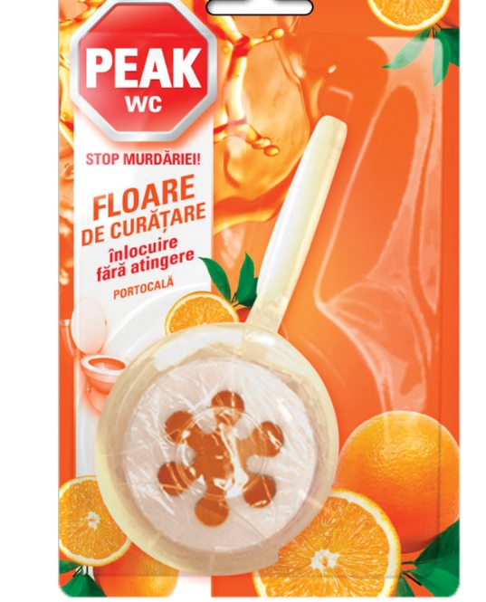 Peak  gel WC  Floare Mix Fructe, portocala 45gr