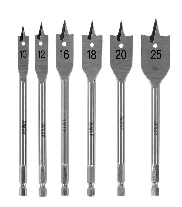 Burghiu pt lemn 6 buc 19184 set