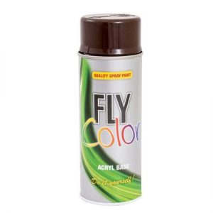 Vopsea sprey Fly Color maro luc. RAL8017 400ml, 407252