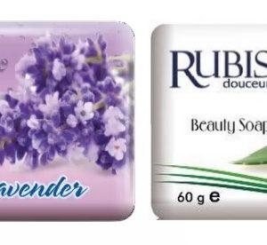 Sapun de toaleta Rubis 60 gr C030 (lavanda, aloe vera)