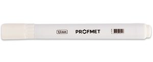 Marker permanent alb 1.5mm Profmet 307280