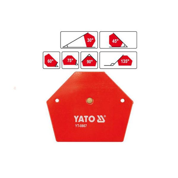 Suport cu magnet pentru sudare 64x95x14mm YATO YT0866